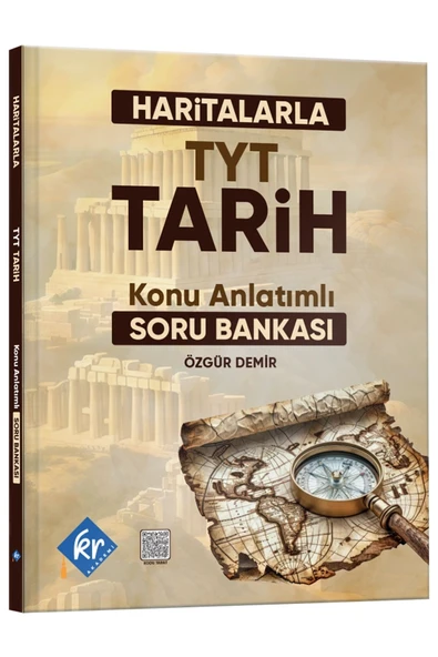 Haritalarla TYT Tarih Konu Anlatımlı Soru Bankası KR Akademi Yayınları ürün görseli 1