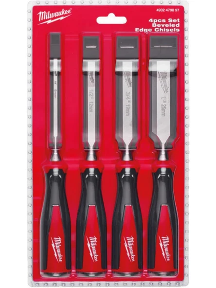 Milwaukee Iskarpela Set ( 6-12-19-25 mm ) 4 Parça- 4932479897 ürün görseli 1