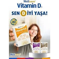 Wellcare Vitamin D3 + K2 30 ml - Resim 4