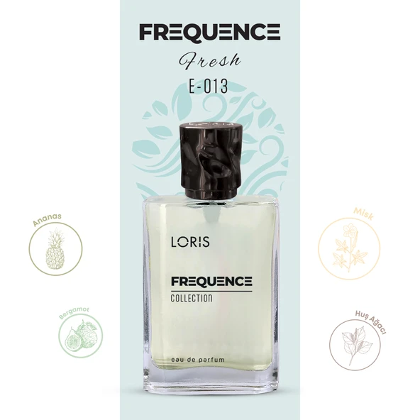 E-13 Frequence Erkek EDP Parfüm 50 ML - Resim 2
