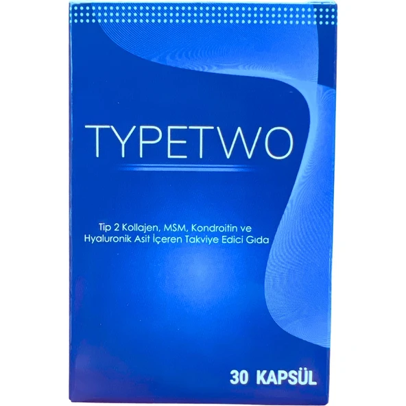 TypeTwo Tip 2 Kollajen ve Vitamin Içeren Takviye Edici Gıda 30 Kapsül ürün görseli 1