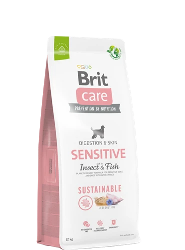 Brit Care Gıda İntoleransı Ve Deri Hassasiyet Problemi Olan Köpekler İçin, Larva Ve Balık Etli Kuru Mama 12 kg ürün görseli 1