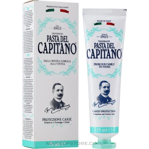 Pasta Del Capitano Çürüklere Karşı Korumalı Diş Macunu 75 ml ürün görseli 1