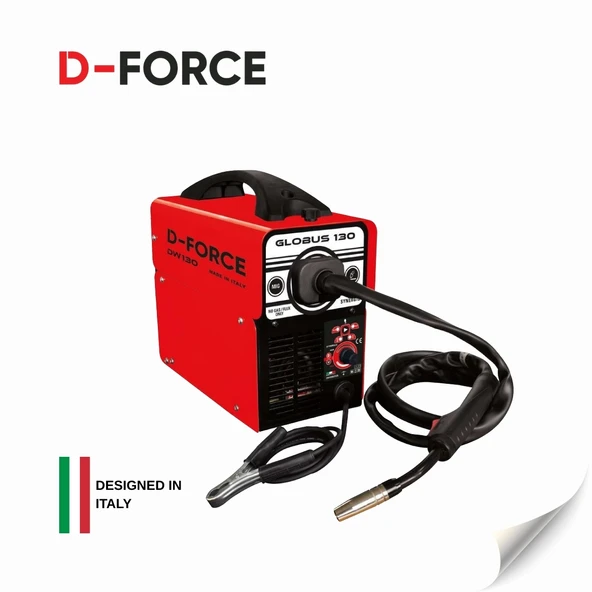 D-FORCE Gazsız Gazaltı Kaynak Makinesi 130 Amper ürün görseli 1