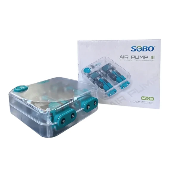 Sobo Hava Motoru Şeffaf Kasa 12W 4 x 6 LtMin ürün görseli 1
