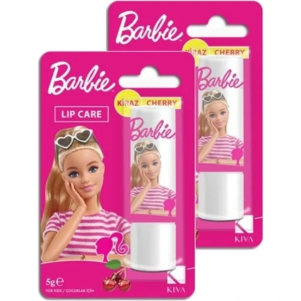 Barbie Kiraz Aromalı Dudak Koruyucu Lipcare 5 gr (2 Adet) ürün görseli 1