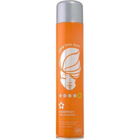 Superdrug Ultra Firm Hair Spray 450ML ürün görseli 1