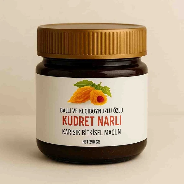Ballı ve Keçiboynuzu Özlü Kudret Narlı Macun ürün görseli 1