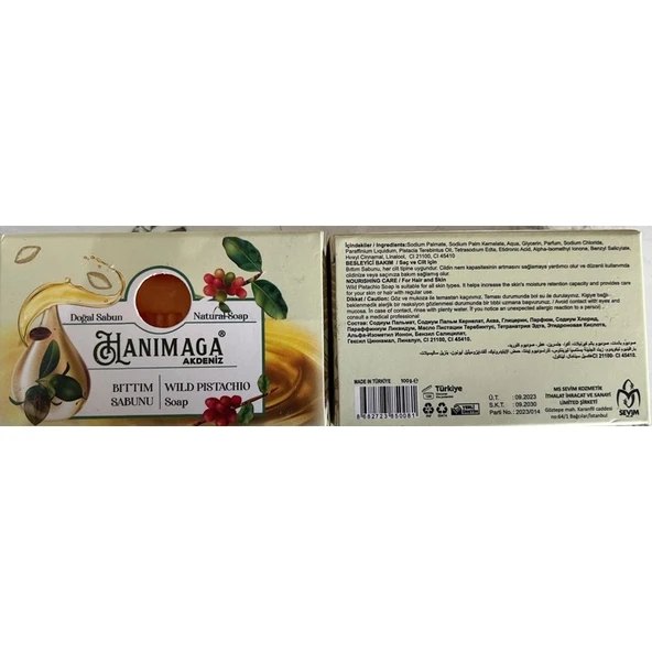 HANIMAGA Doğal Bıttım Sabunu 100 gr ürün görseli 1
