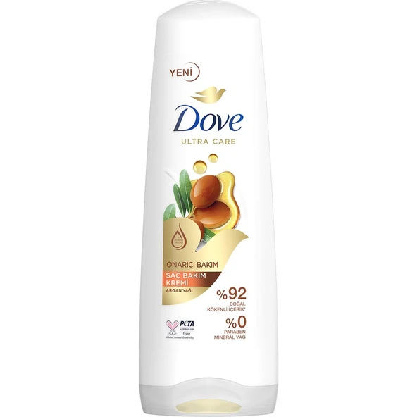 Dove Saç Bakım Kremi Argan Yağı Onarıcı Bakım 350 ml ürün görseli 1