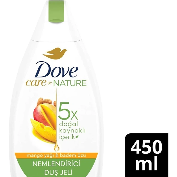 Dove Nemlendirici Duş Jeli Mango Yağı & Badem Özü 450 ml x1 Adet ürün görseli 1