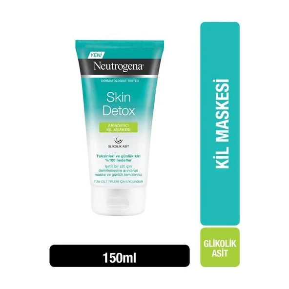 Neutrogena Skin Detox Arındırıcı Kil Maskesi 150 ml ürün görseli 1