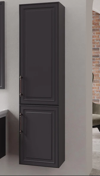 Denko Era 40 cm (Antrasit) Banyo Boy Dolabı ürün görseli 1