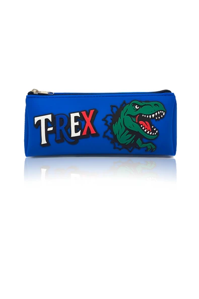 T-Rex Tasarımlı PVC Kalem Kutusu – Dayanıklı Silikon Yapı, Çocuklar için Şık ve Kullanışlı Saklama Kutusu, Çevre Dostu ve Uzun Ömürlü ürün görseli 1
