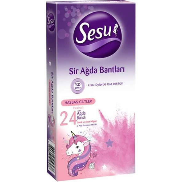 Sesu Sir Ağda Bant Hassas Ciltler Set 20 Ağda Bandı ürün görseli 1