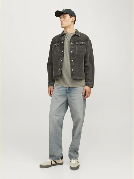 Jack Jones Eddıe Jj Cooper Loose Fit Erkek Jean Pantolon 12262929 ürün görseli 1