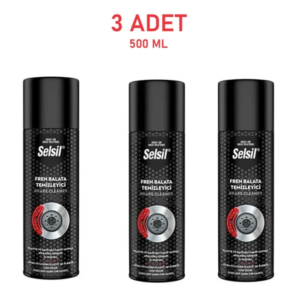 Selsil Fren Balata Temizleme Spreyi 500 ml -3 Adet ürün görseli 1