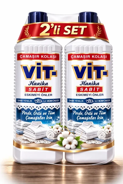 Vit- Çamaşır Kolası 500 Ml 2 Adet - Resim 2