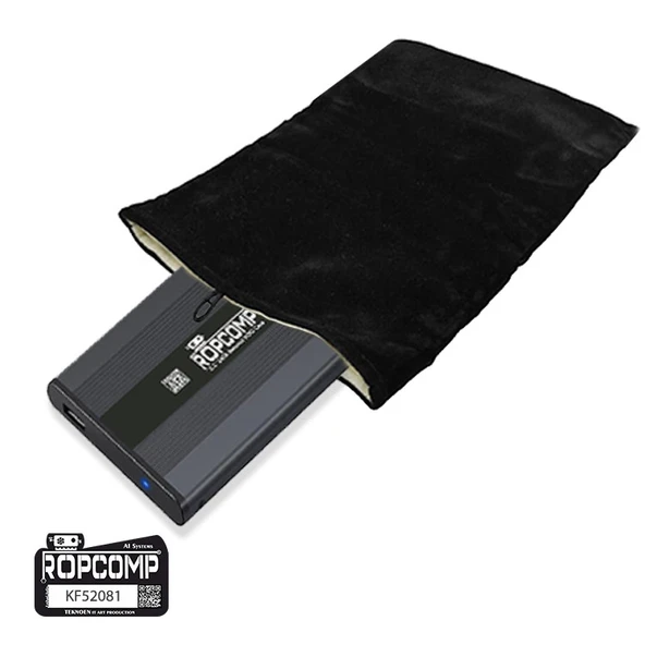 Ropcomp Taşıma Kılıfı Kadife Kumaş 21x14 cm (7'' Tablet, 3.5" HDD & 2.5" Harici HDD Uyumlu) ürün görseli 1