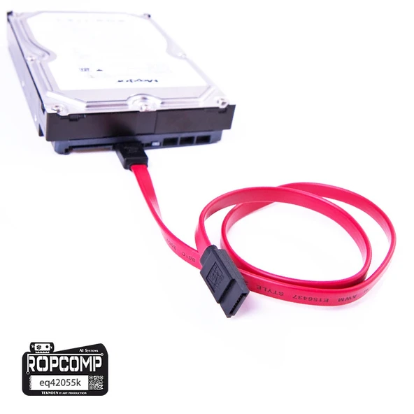 Ropcomp Harddisk HDD SSD DVD Rom SATA 3.0 Veri Kablosu 6.0 Gbps ürün görseli 1