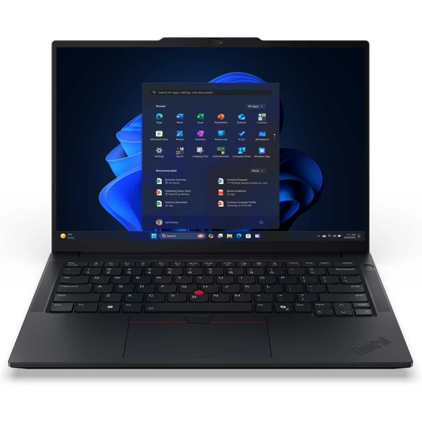Lenovo ThinkPad E14 21SX007DTX018 Ultra5 225U 32GB 512SSD 14" WUXGA W11P Dizüstü Bilgisayar ürün görseli 1