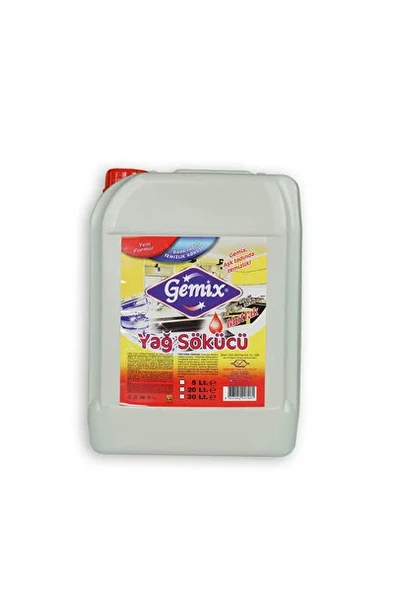 GEMIX YAĞ SÖKÜCÜ 5L YERLİ ÜRETİM ürün görseli 1