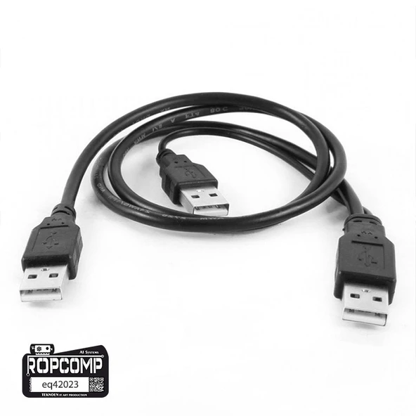 Ropcomp Harici HDD Power Data Kablosu USB Y - Resim 2