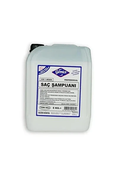 Gemix Saç Şampuanı 2 si 1 Arada 5 kg ürün görseli 1
