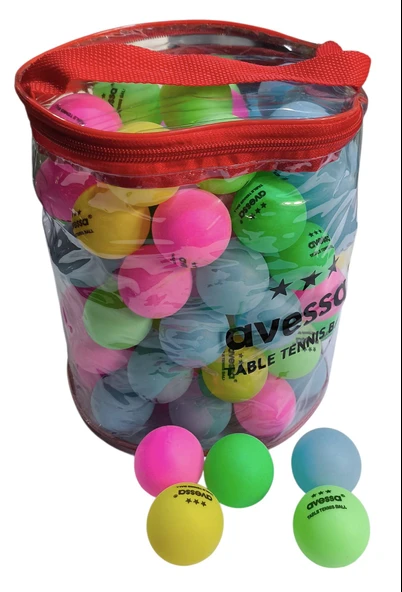 Avessa Prn-300 Çok Renkli Pinpon Topu ürün görseli 1