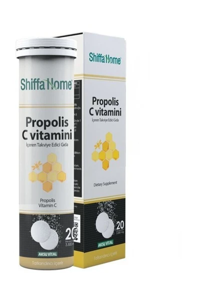 SHİFFA HOME Propolis C Vitamini 3500 Mg 20 Efervesan Tablet ürün görseli 1