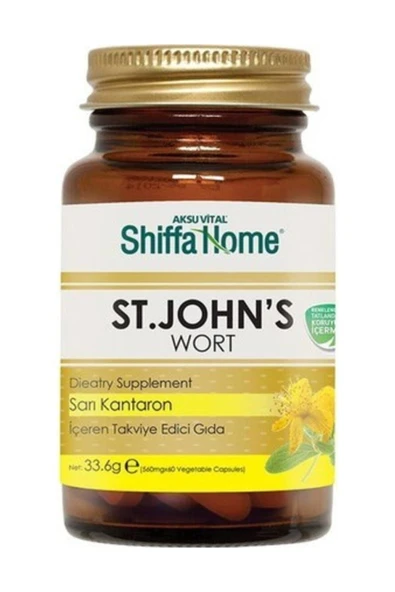 AKSU VİTAL Shiffa Home Sarı Kantaron Kapsül (60ad * 560mg) ürün görseli 1