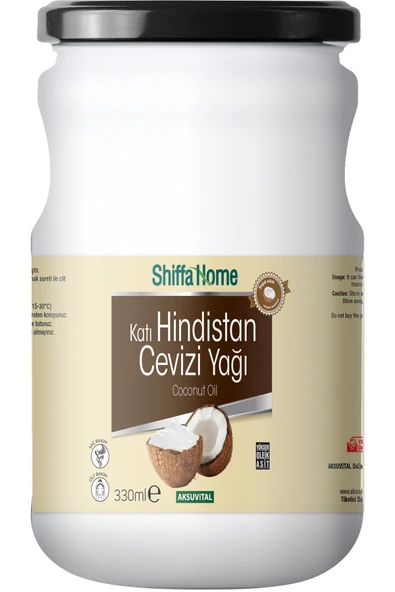 SHİFFA HOME Hindistan Cevizi Yağ 330 Ml Soğuk Sıkım ürün görseli 1