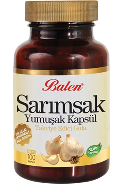 BALEN Sarımsak Yağı Yumuşak Kapsül ürün görseli 1