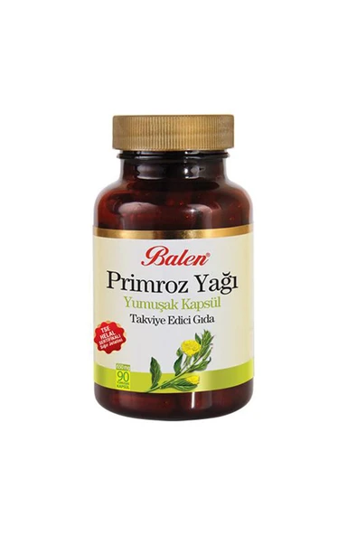 BALEN Primroz Yağı Evening Primrose Oil Yum. Kap. 500 Mg X 90 Kapsül ürün görseli 1