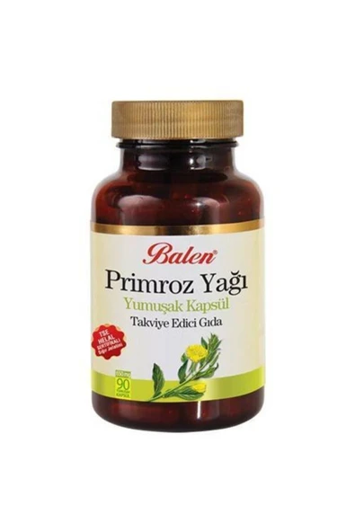 BALEN Primroz Yağı Evening Primrose Çuha Çiçeği Kapsül 90 X 650 mg ürün görseli 1