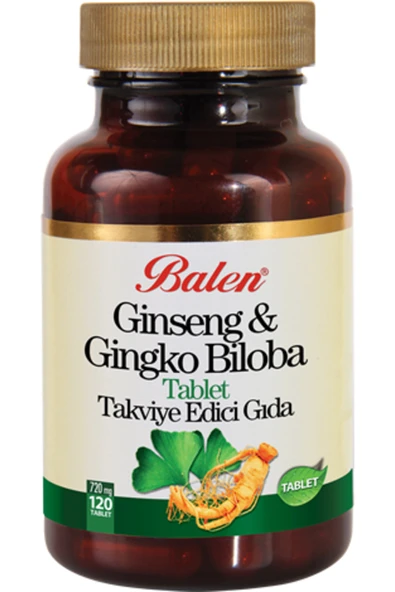 BALEN Ginseng & Gingko Biloba Tablet ürün görseli 1
