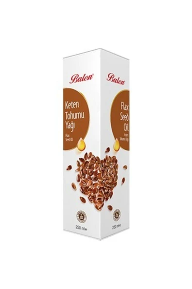 BALEN Keten Tohumu Yağı Soğuk Pres Içilebilir 250 ml ürün görseli 1