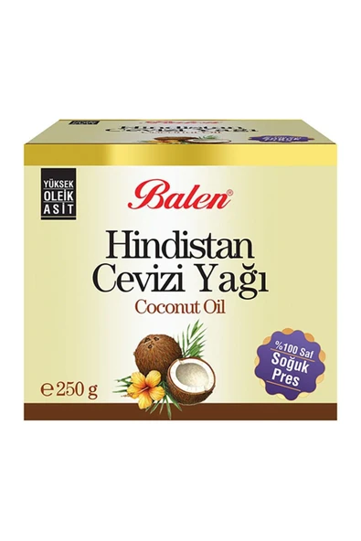 BALEN Hindistan Cevizi Yağı 250 gr ürün görseli 1
