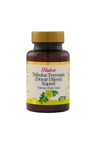 BALEN Tribulus Terrestris Demir Dikeni Extraktı 60 Kapsül X 620 Mg Tiribulus ürün görseli 1