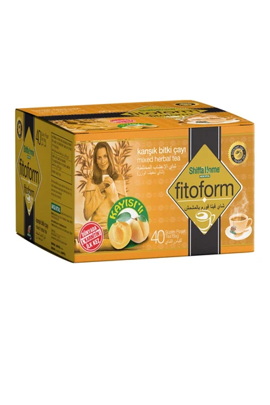 SHİFFA HOME Fitoform Kayısılı Bitki Çayı 40 Poşet Kayısılı Fito Form Çay ürün görseli 1