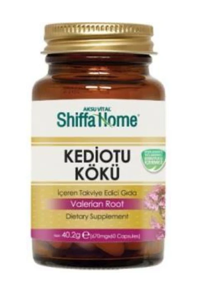 SHİFFA HOME Kedi Otu Kapsül ( Valerian Root ) 60 Kapsül ürün görseli 1