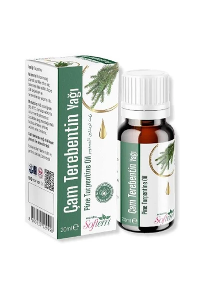 SOFTEM Çam Terebentin Yağı 20 ml ürün görseli 1