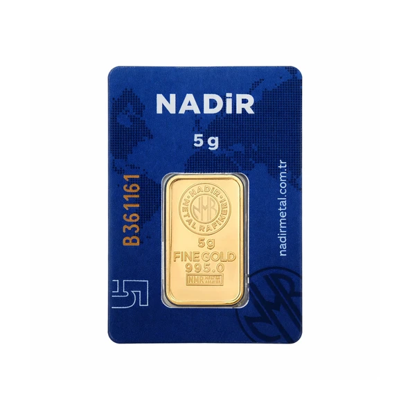 5 gr 24 Ayar Nadir Gram Altın ürün görseli 1