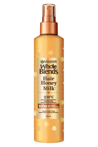 Garnier Whole Blends Hair Honey Milk Isı Koruyucu Saç Spreyi 250ML ürün görseli 1