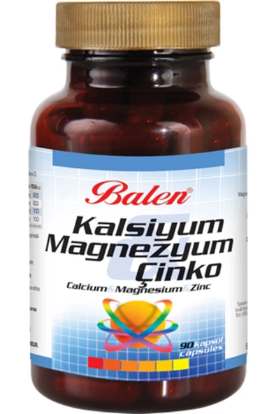 BALEN Kalsiyum & Magnezyum & Çinko Kapsül ürün görseli 1