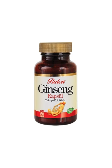 BALEN Ginseng Kapsül 375 MG*60 ürün görseli 1