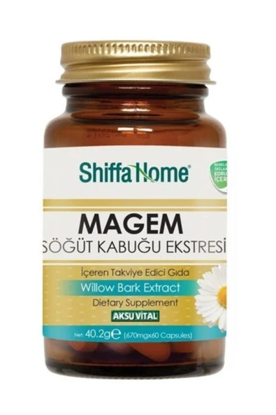 AKSU VİTAL Bitkisel Magem Söğüt Kabuğu Ekstresi Kapsül ürün görseli 1