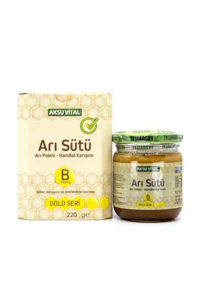 AKSU VİTAL Aksuvital Arı Sütü Bal Polen (B) 7.000 Mg - Çocuk ürün görseli 1