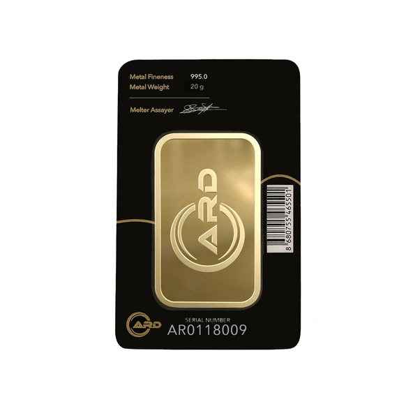 20 gr 24 Ayar ARD Gram Altın - Resim 2