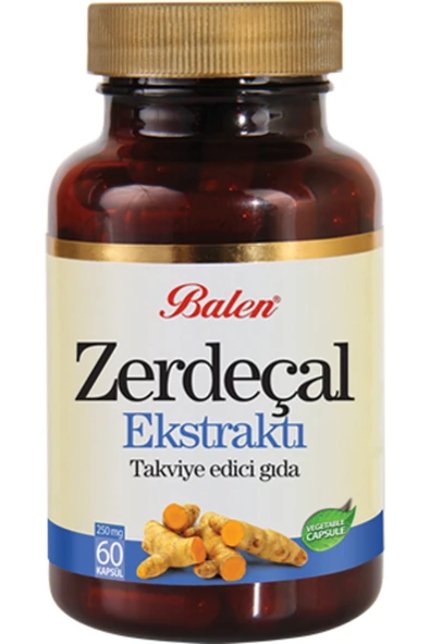 BALEN Zerdeçal Ekstraktı Kapsül ürün görseli 1